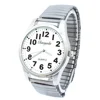 Men Watches Flexible Elastic Strap Men Stainless Steel Luxury Fashion Analog Wristwatch Father Relojes 2