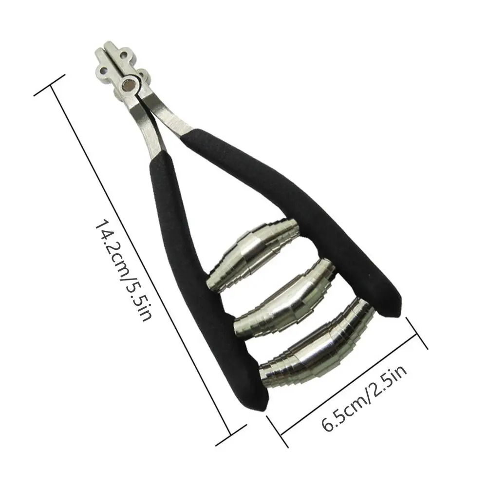 Description Picture 6 of itemBadminton Racquet Threader Racquet String Clamp For Tennis Racket Spring Loaded Clamping Tool Stainless Steel Threader Hand