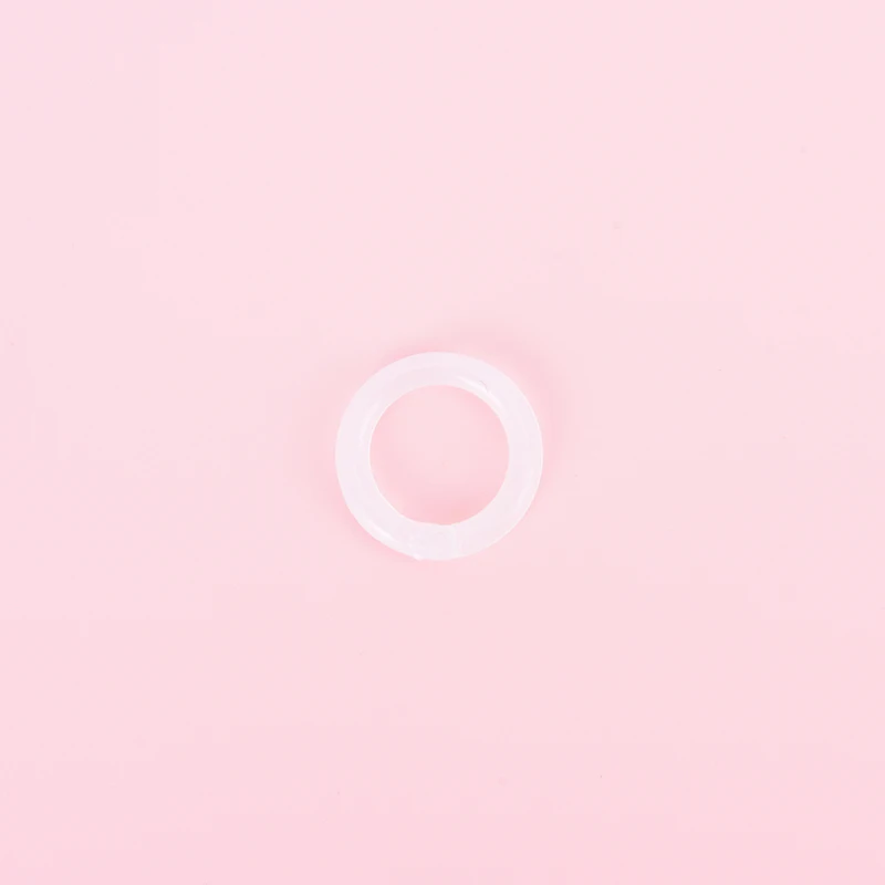 plastic Ring Binder 15-39mm DIY Albums Loose-leaf Book Hoops Opening Office Binding Photo Album Supplies 25Pcs/set