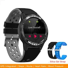 

SMAWATCH M7C Smart Watch Smartwatch GPS Men Women 2021 Compass Barometer Altitude Full Touch Fitness Outdoor Watch Smart Watches