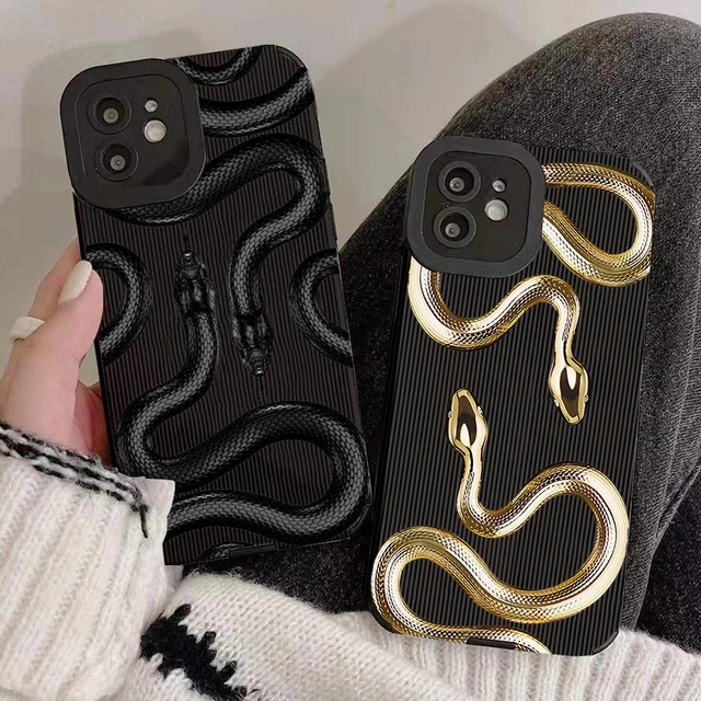 riqueza túnel Sip Ins Style Cellphone Case For Iphone 11 13 12 14 Pro 14 Pro Max Xs Xr Soft  Cover Fundas Dark Snake Capa Shell - Mobile Phone Cases & Covers -  AliExpress