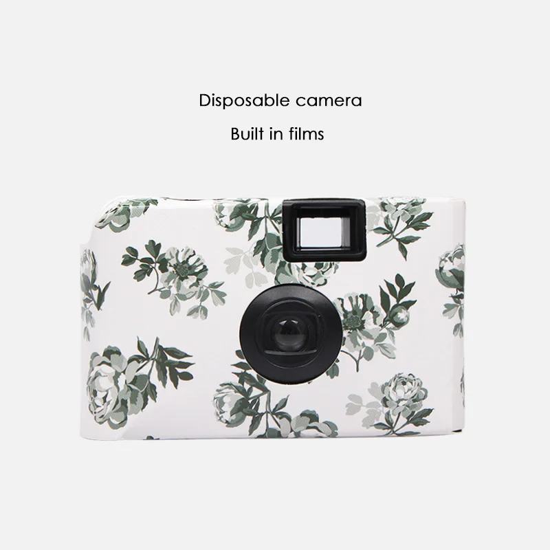 Disposable Film Camera With Color Film Roll, No Flash 17Exp 27Exp Disposable Camera for Outdoor use