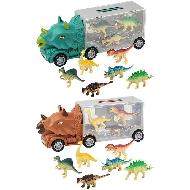 Jouets de dinosaures pour les garçons de 3 ans, retirez les jouets de  dinosaure pour les garçons de 5 ans 6 Pack Set Jouets de voiture pour les  garçons de 4 ans