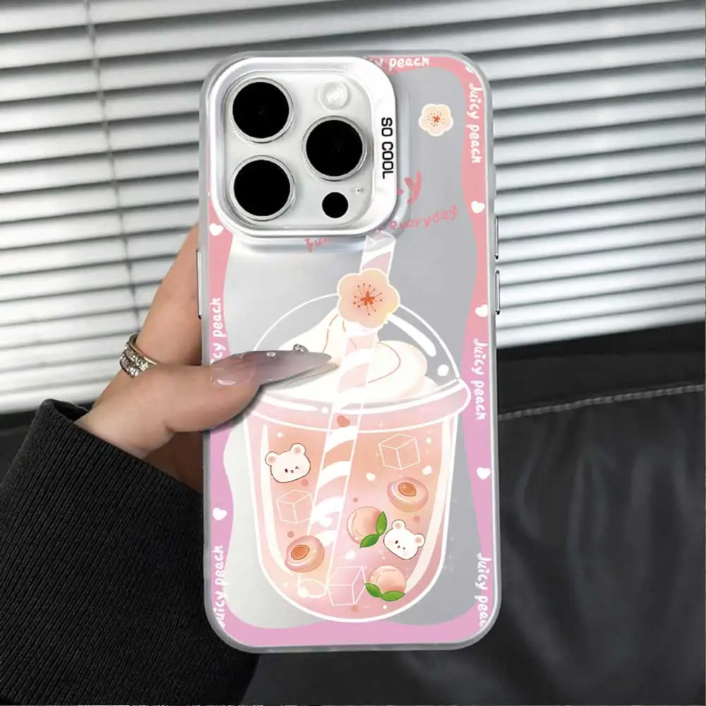 Silver IMD Decorative Phone Case