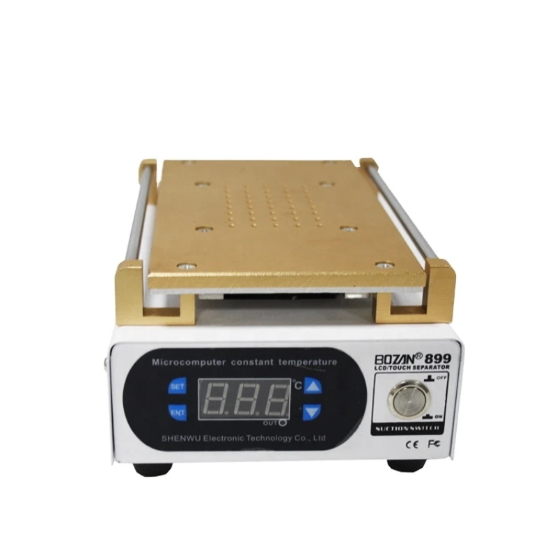 

Mobile phone built-in pump vacuum metal body glass LCD screen separator with LED display