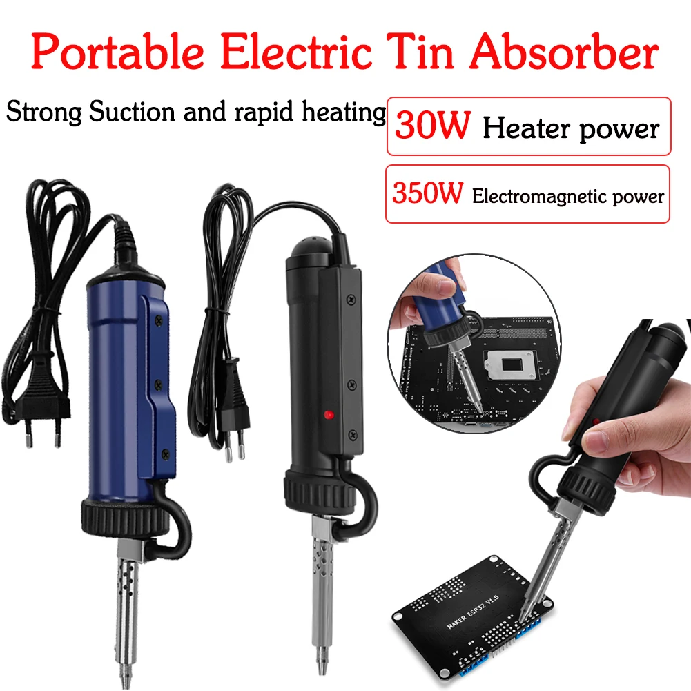 BBT680 Electric Vacuum Suction Tin Gun Powerful Desoldering Pump 30W