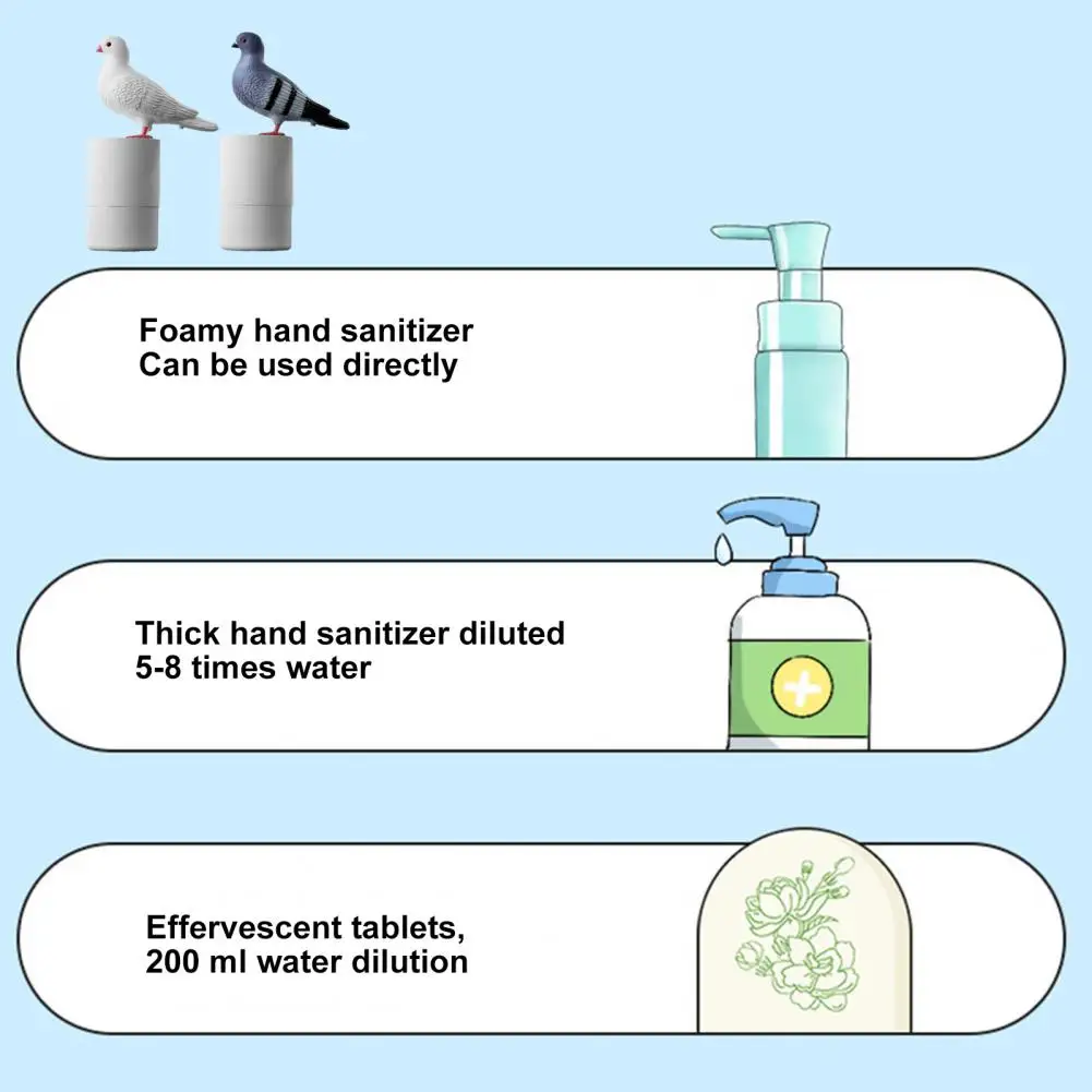 Touchless Foam Dispenser Automatic Induction Soap Dispenser for Pigeon Shape Hygienic Fine