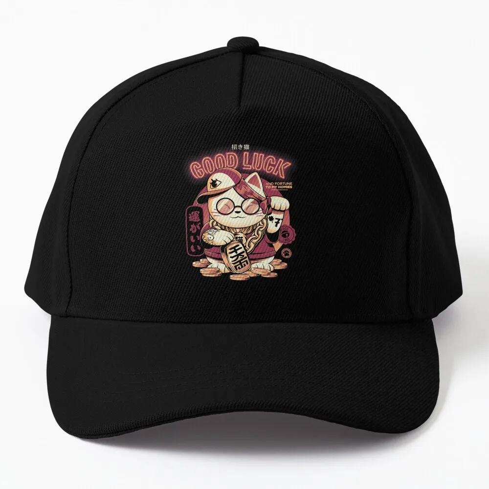 

Lucky Cat Baseball Cap New In Hat Luxury Hat hard hat Hats For Women Men's