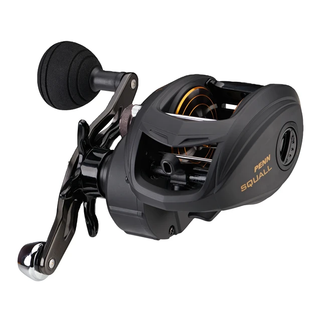 Penn Squall Lever Drag Conventional Reel and Fishing Rod Combo