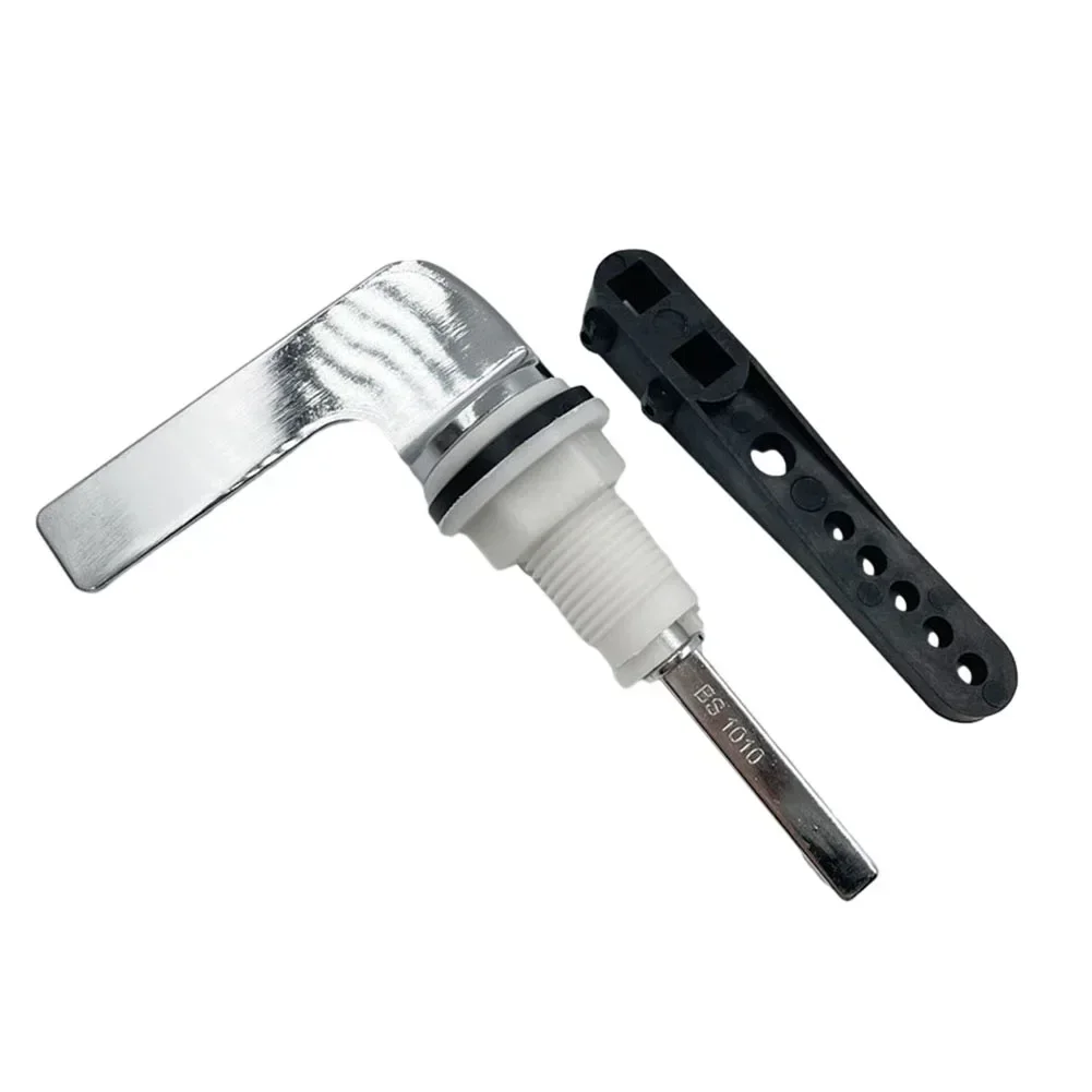 Toilet Flush Handle Replacement Kit Flush Valve Toilet Handle Side Mount Lever Bathroom Toliet Accessories