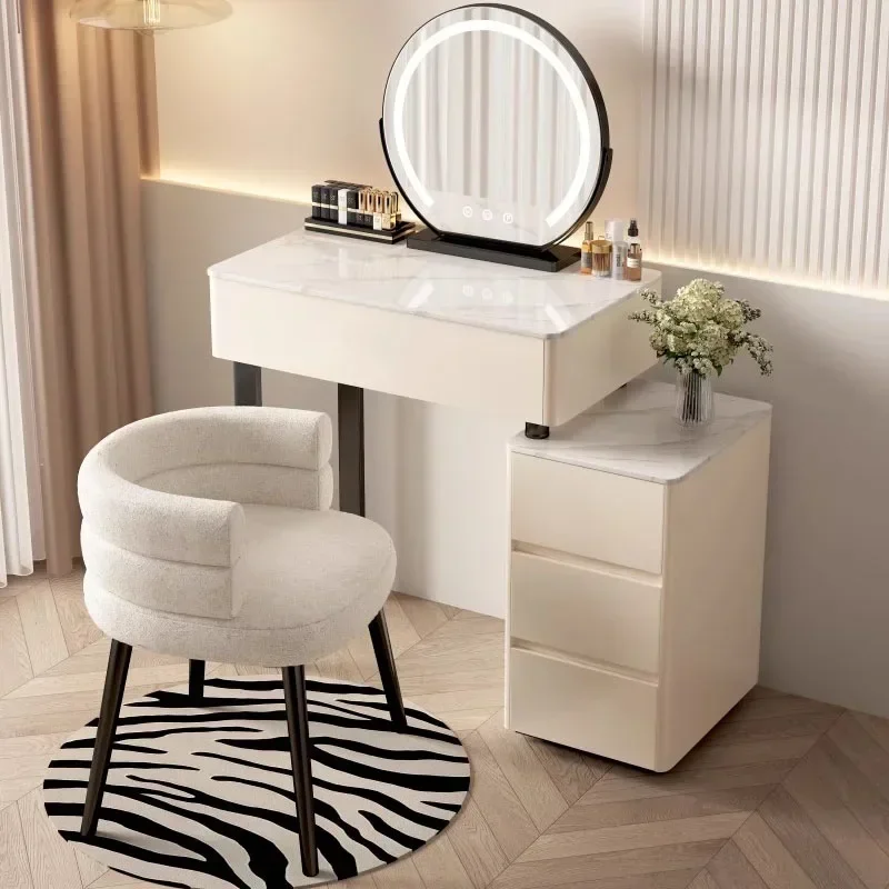 Table de vanité de chambre moderne organisateurs nordiques rangement Table de vanité de filles Style européen Tocador Maquillaje meubles de maison 1 Table de vanité de chambre moderne organisateurs nordiques rangement Table de vanité de filles Style européen Tocador Maquillaje meubles de maison 1