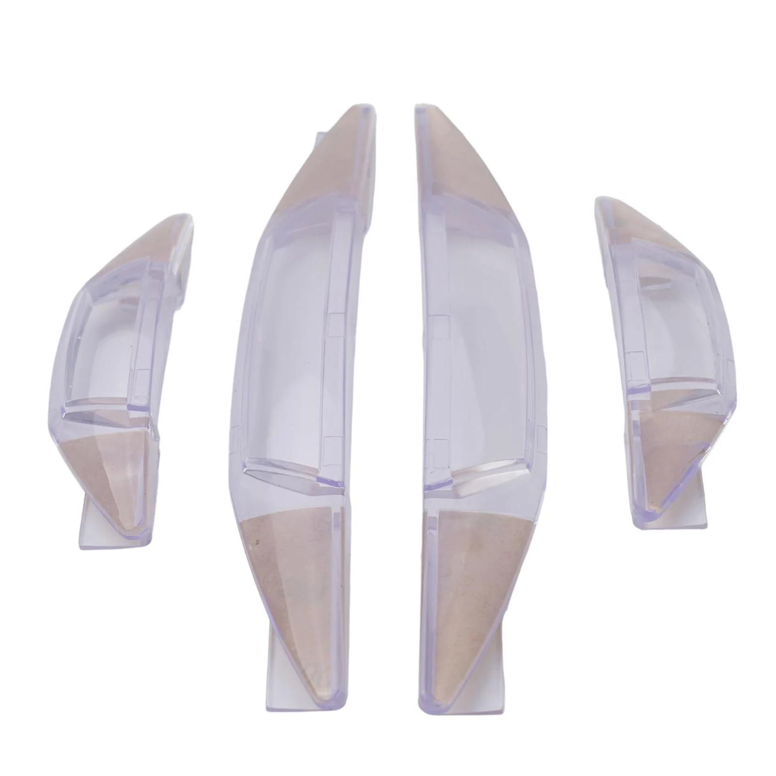 

4X Car Door Protector Transparent TPU Door Edge Anti-Scratch Protection Strips Auto Guard Protective Bumper Scratch Bumper Strip