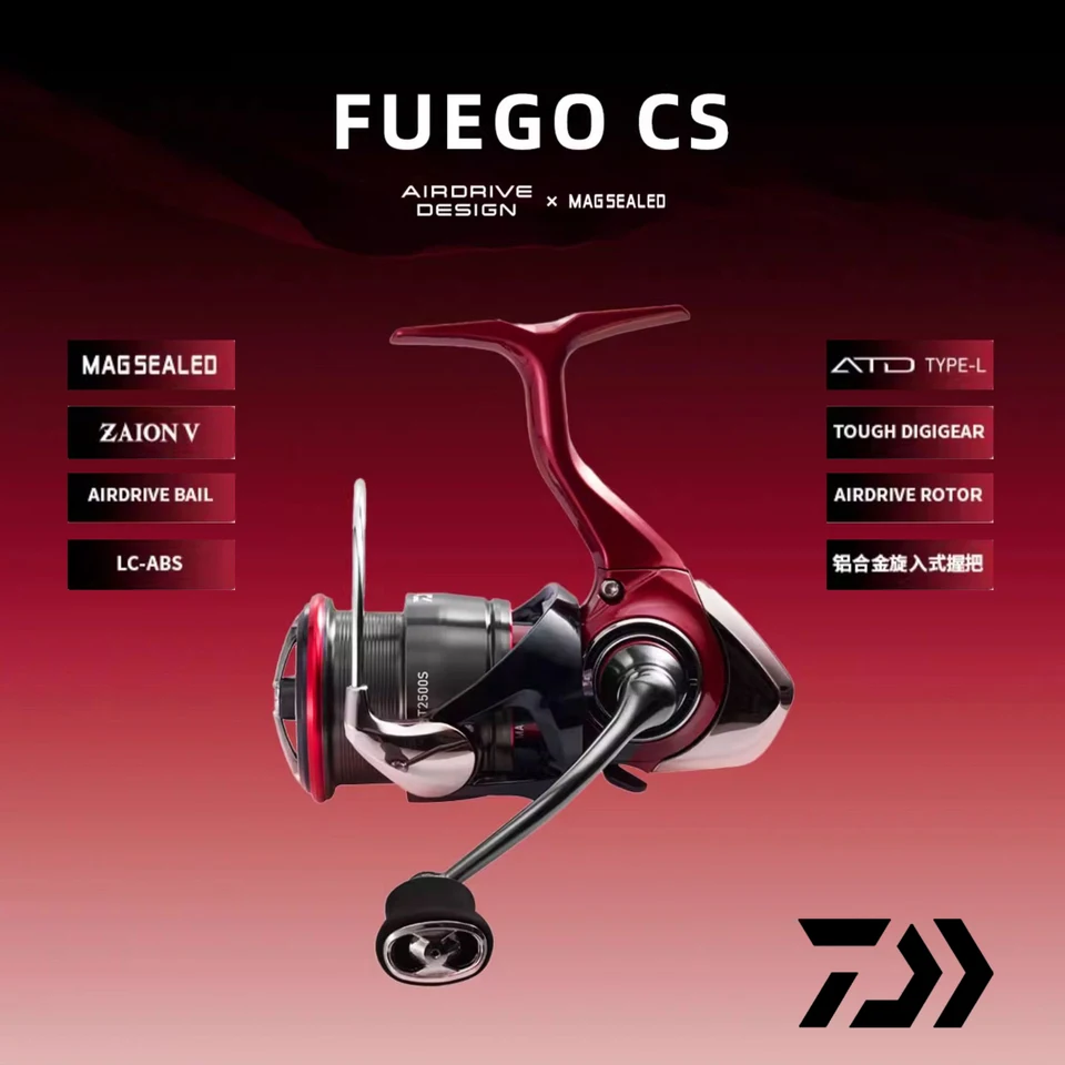 2025 Daiwa FUEGO CS LT 1000S-XH 2000S-XH 2500 2500-XH 2500S-XH