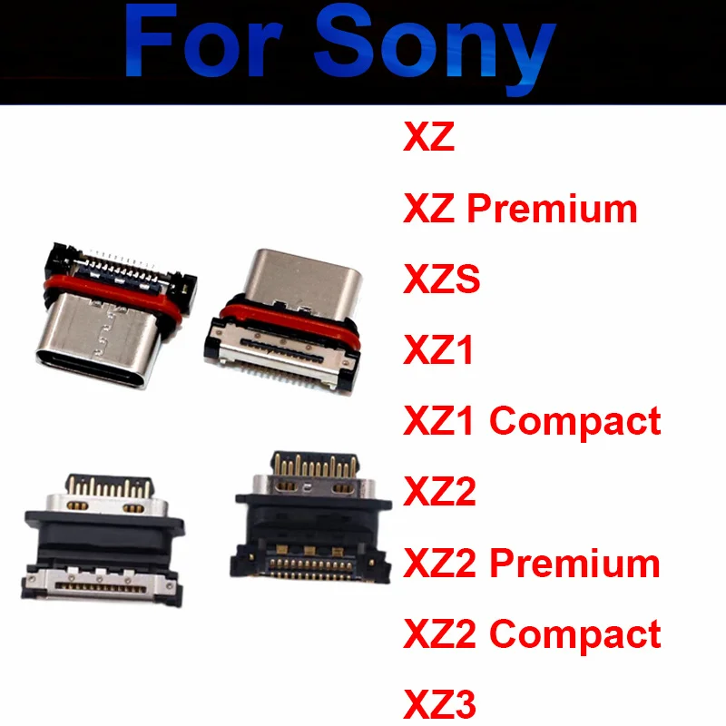 Porta Caricatore Micro Usb Per Sony Xz Xzs Xz1 Xz2 Xz3/Xz Xz2 Premium/Xz1 Xz2 Compact Mini Usb Connettore Dock Di Ricarica Parti Di Riparazione