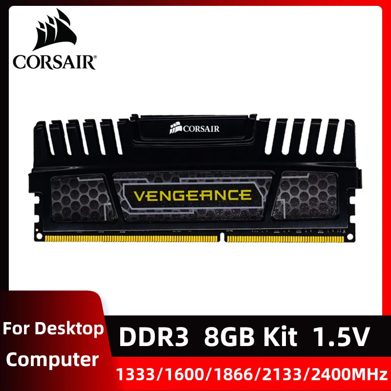 2133MHz, 1866MHz, 1600MHz, 1333MHz, DIMM 240Pin, 1.5V, Memória Desktop