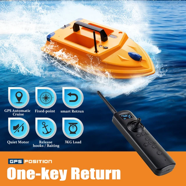 500m Remote Control Fish Finder Fishing Bait Boat - Bait Boat Lure Fishing  3kg - Aliexpress