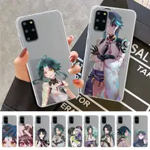 

Xiao Genshin Impact Phone Case For Samsung A 10 20 30 50s 70 51 52 71 4g 12 31 21 31 S 20 21 plus Ultra