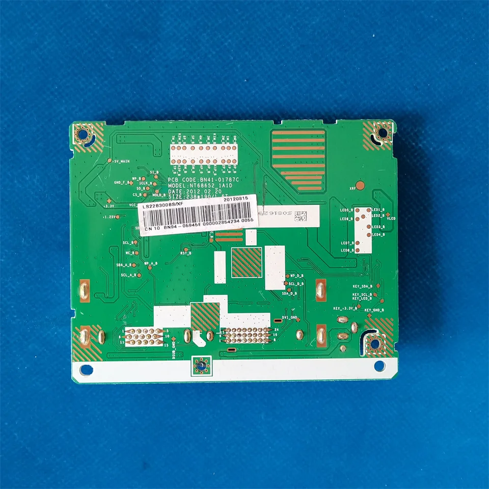 BN41-01787C placa principal do monitor nt68652_1a1d placa-mãe BN94