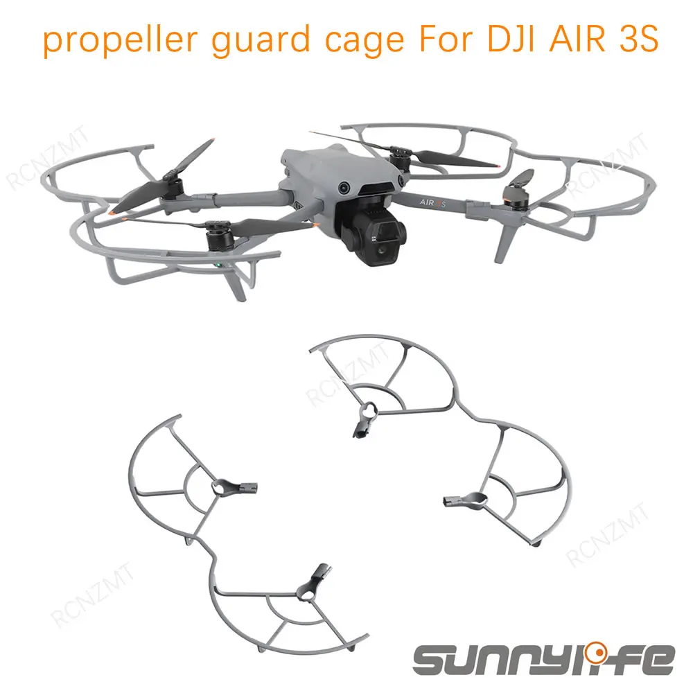 Sunnylife Propeller Guard Cage for DJI AIR 3S Arms Anti-collision Ring Props Case Protector Cover Accessories