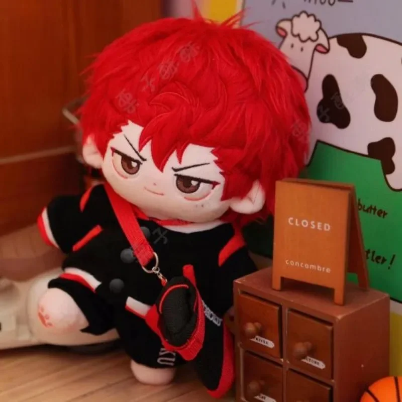 

Anime SLAM DUNK Sakuragi Hanamichi 20cm Plush Dolls Toy Nude Doll Plushie Cosplay