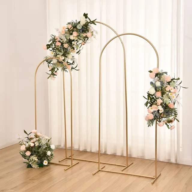 Support D'arche De Ariage Carré En étal Blanc De 2 Pour Décoration