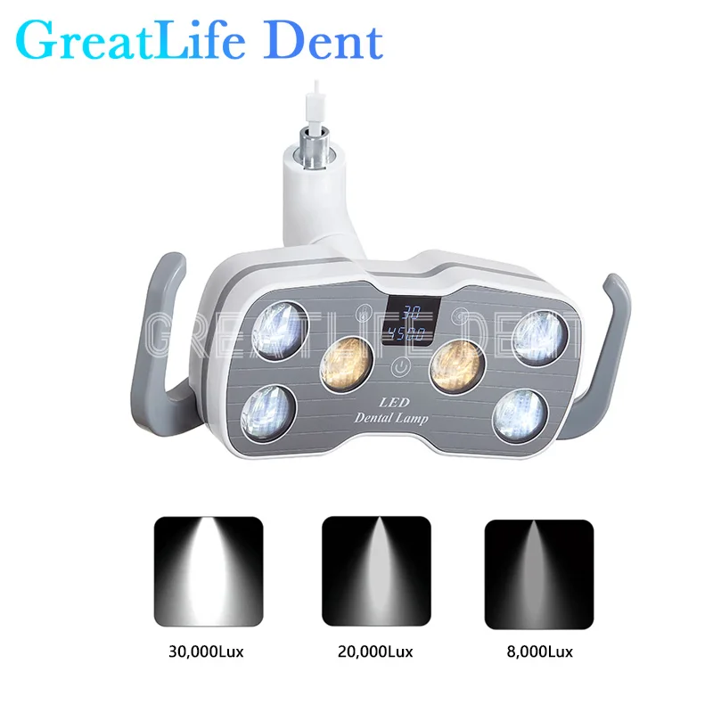 

GreatLife Dent 9w 6Leds 22mm 26mm Dental Chair Unit Oral Operation Lamp 6 LED Dental Led Surgical Led Lamp Light