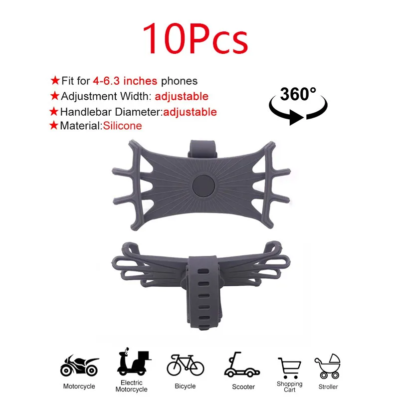 Universal Bike and Motorcycle Phone Holder Stand