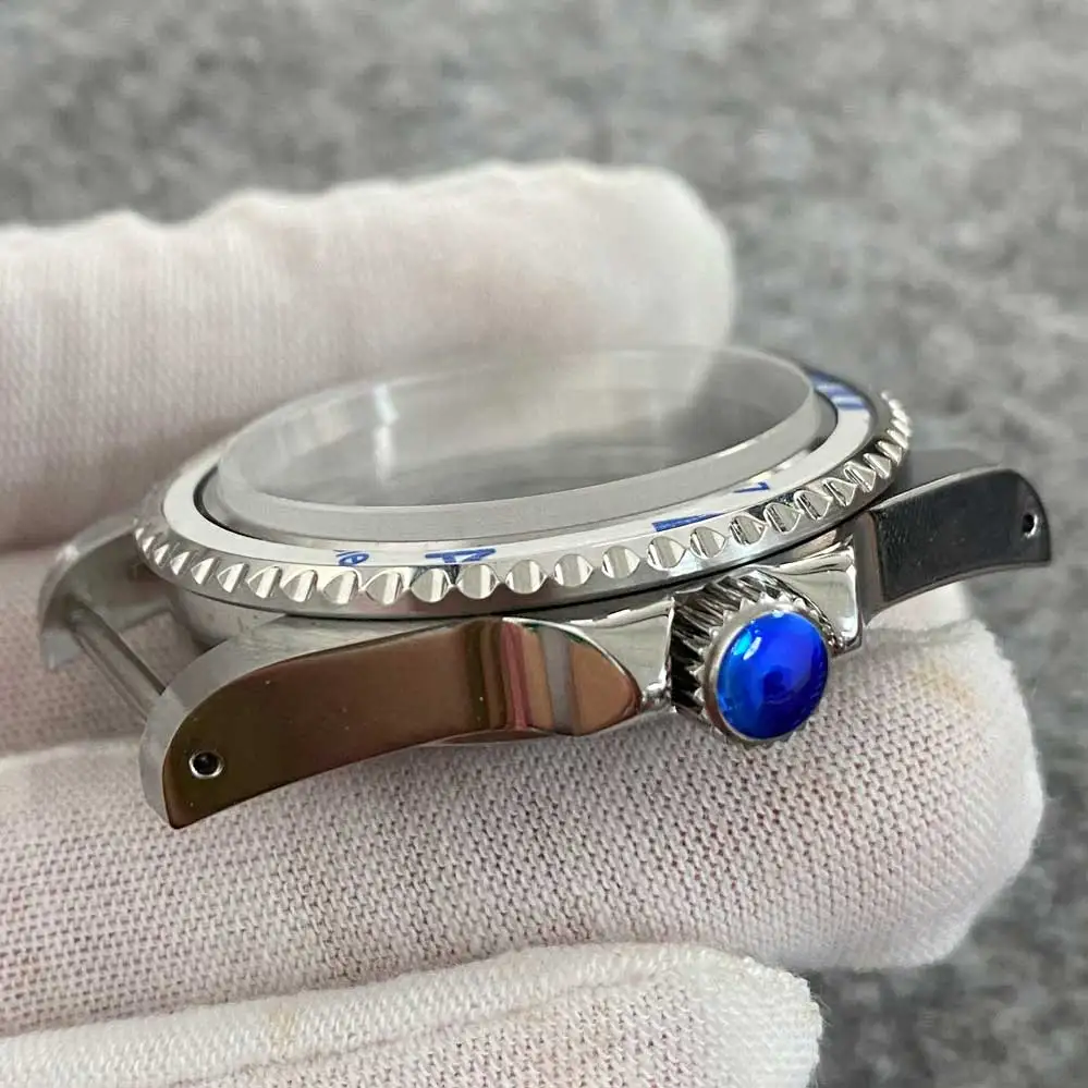 Uhrengehäuse-Set 39,5 Mm Aus Edelstahl Mit Armband - Retro-Design, Für NH35/36 Uhrwerk
