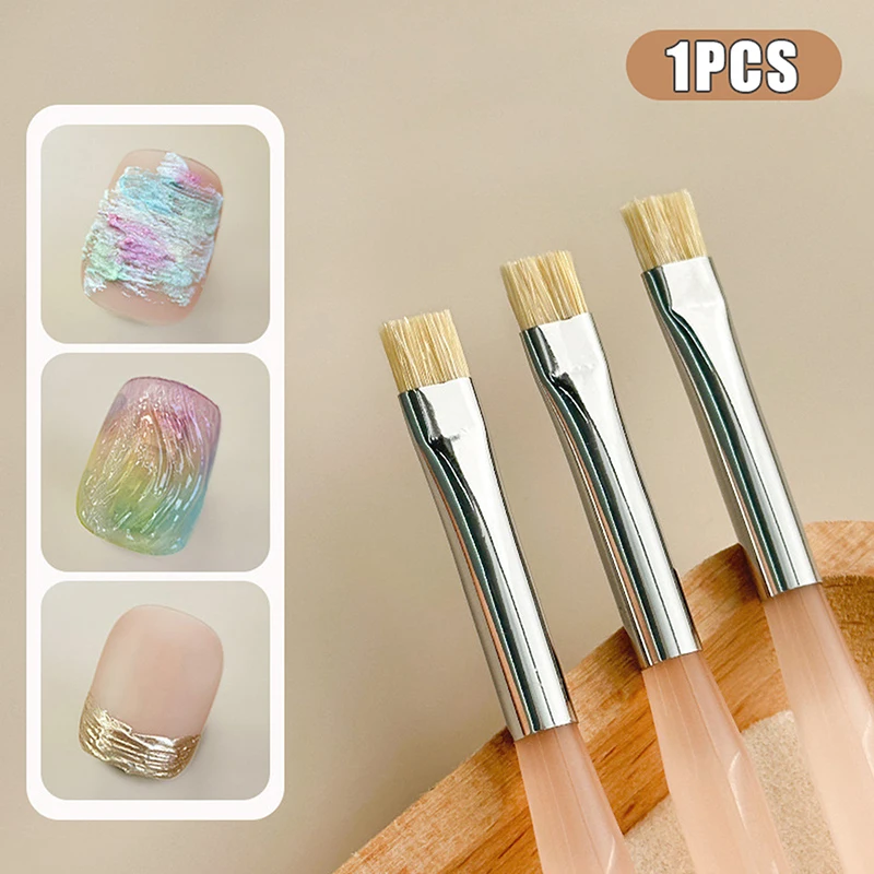 Nail Art Texture & Styling Brush - French Tip Manicure Painting Tool