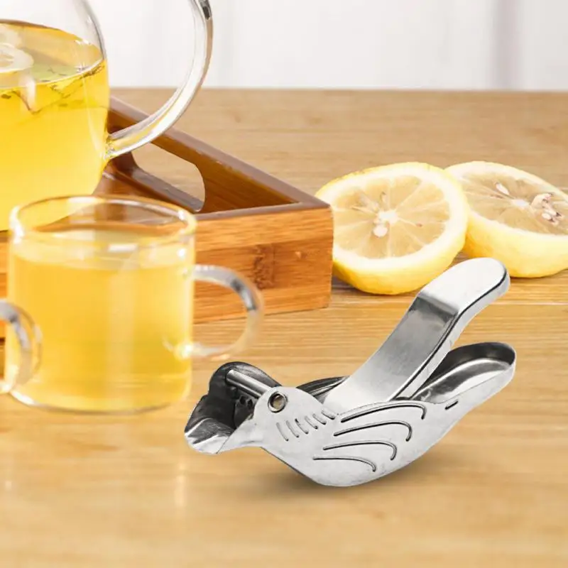 Manual Lemon Squeezer Creative Juicer Citrus Anti Corrosion Stainless Steel Press Portable Metal Juicer Orange Fruit Squeezer