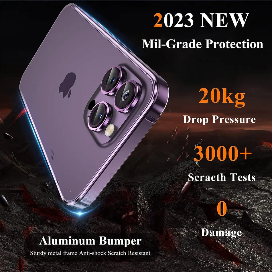 Premium Ultra-Thin Luxury Aluminum Bumper Case