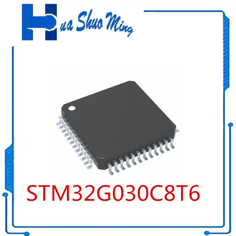 

2Pcs/Lot STM32G030C8T6 STM32G STM32G030 STM32G030C8 LQFP48