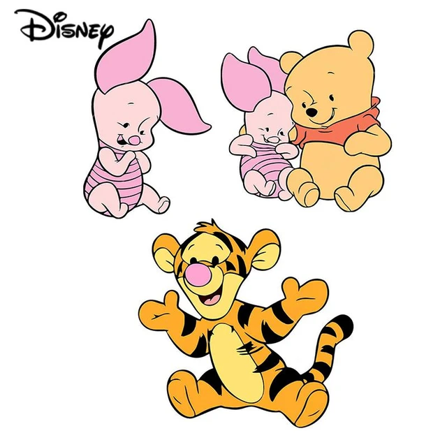 Baby Winnie the Pooh die cut