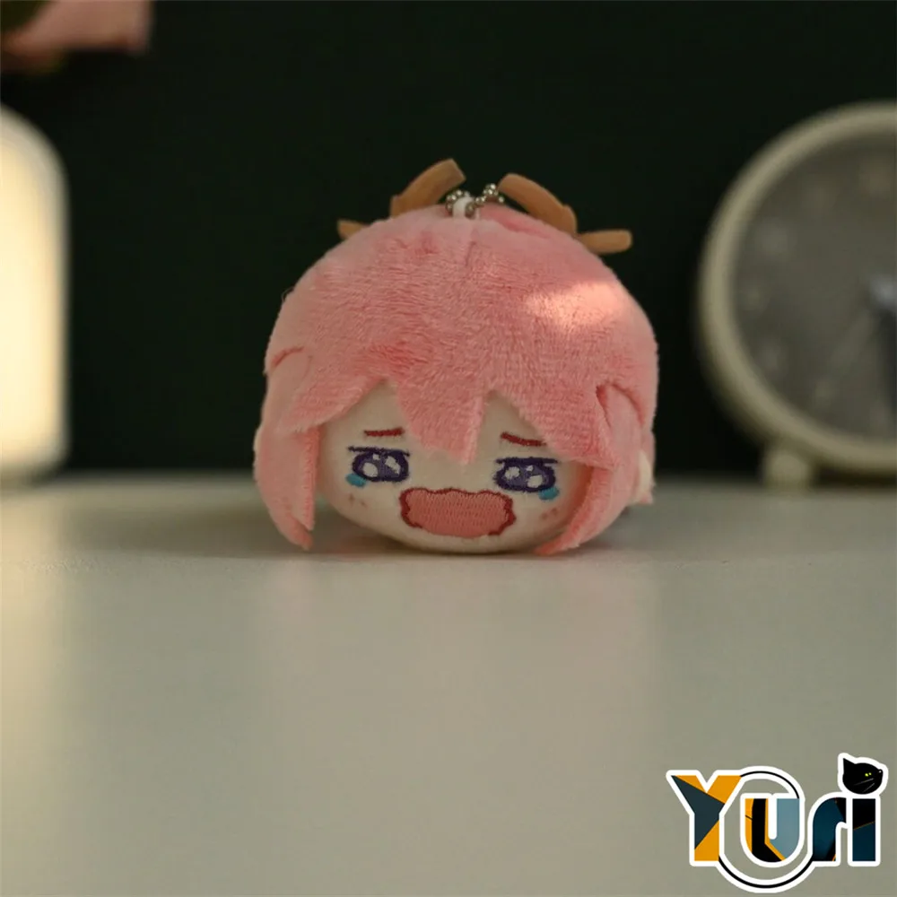 

Limit Genshin Impact Yae Miko PAPA Plush Doll Keychain Keyring Strap Toy Bag Ornament Cute Fan Gift C MT