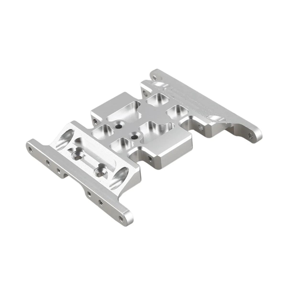 

Кронштейн для коробки передач 1/10 Rc Track Axial SCX10 D90 D110 из алюминиевого сплава с ЧПУ, серебристый