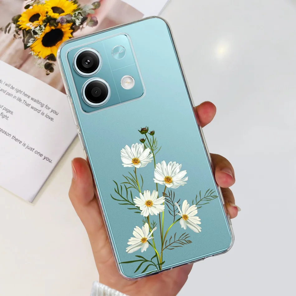 Elegant Printing Soft Silicone TPU Slim Phone Back Cover