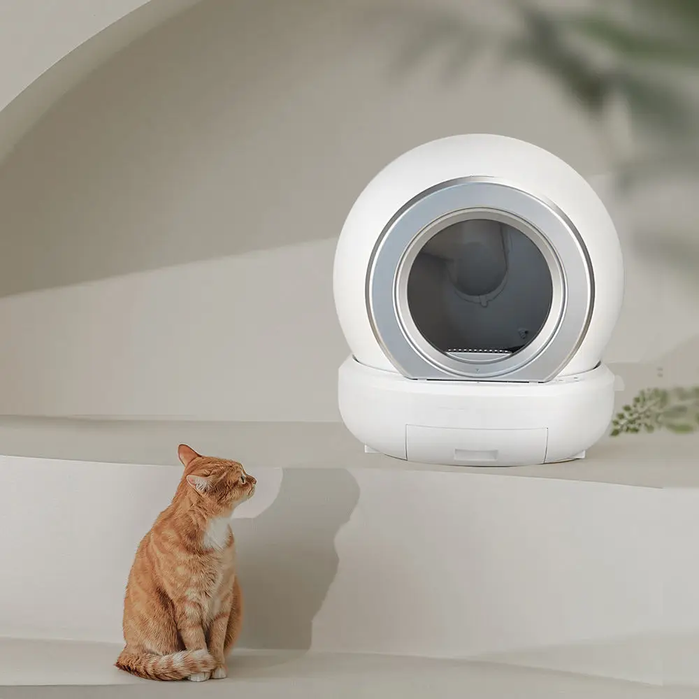 High Quality Self-Cleaning Cat Litter Box Automatic Cat Litter Box With APP Control Safety Protection For Home Use_voghion.com