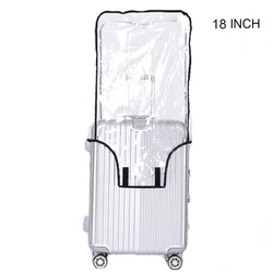 Luggage Protector Suitcase Cover PVC Waterproof Travel Suitcase Fit Most 18