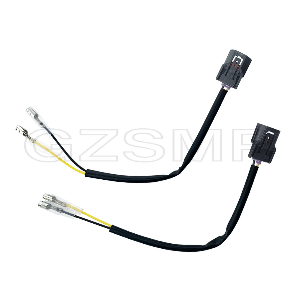 Turn Signal Wiring Fit for KAWASAKI Z900/SE/RS Z650RS Z1000SX VERSYS ZX10R Z H2 Indicator Connectors Plug Adapters motorcycle turn signal lights motorcycle turn signal