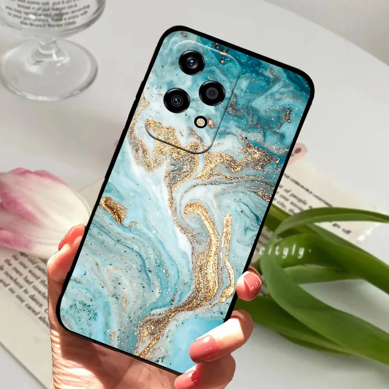 Shockproof Soft TPU Silicone Phone Case - Cartoon Matte Bumper Cover
