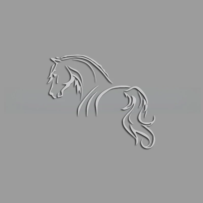 Unruly Horse Comic Stickers: High-Quality Decals for Cars, Trucks, Motorcycles, and Laptops