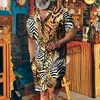 Animal Leopard 3D Print Men Shirt Sets Fashion Short Sleeve Shirt Oversized Beach Shorts Streetwear Hawaiian Suits Clothes 1