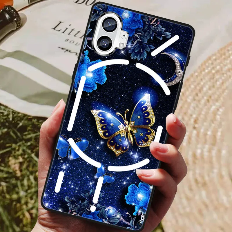 Black Antiknock Soft TPU Protective Phone Case Cover