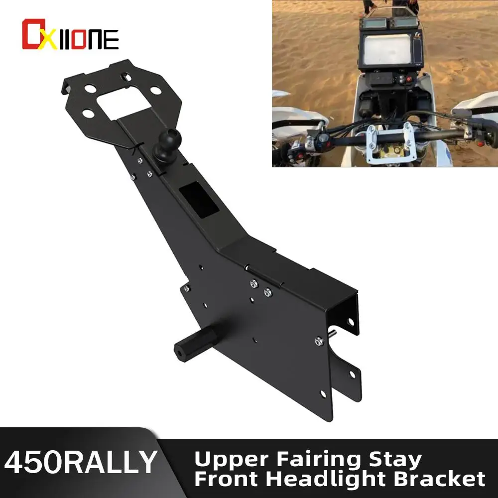 450 Accessori Rally Staffa Faro Supporto Carenatura Superiore Per Kove 450 Rally 2022 -2024 Testa Cowling Supporto Faro Navigazione