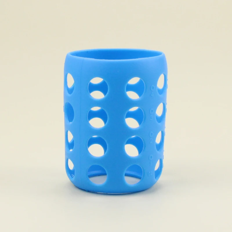 Manchon En Silicone Pour Biberon En Verre - Protection Anti-choc, Lavable, Pour Biberons 120 Ml Et 240 Ml