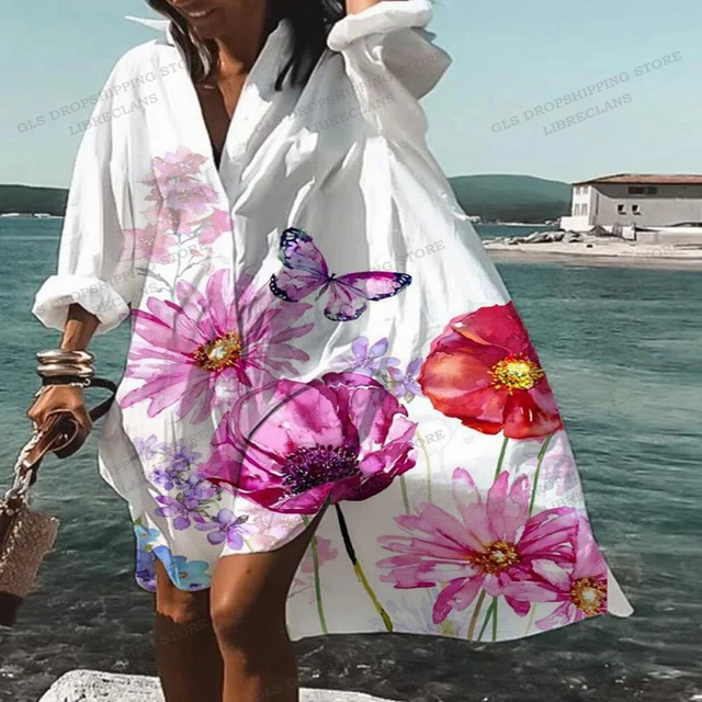 Bohemian Elegance in an Oversized Dress
