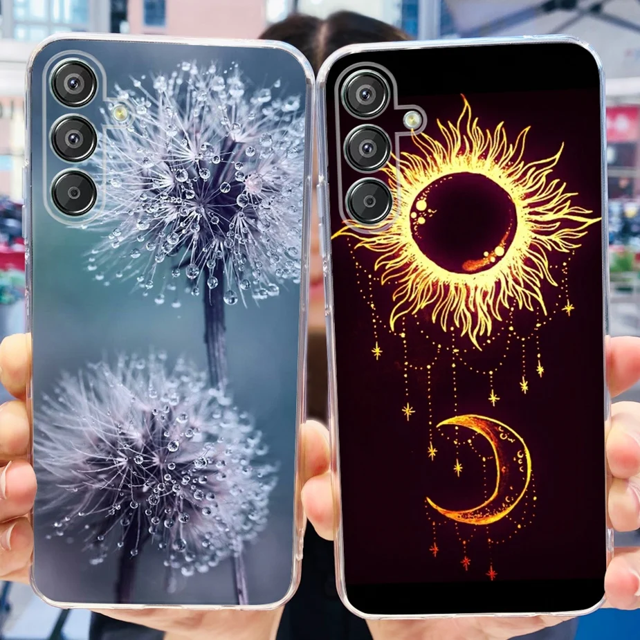 New Fashion Painted Clear Silicone Soft TPU Phone Case Bumper