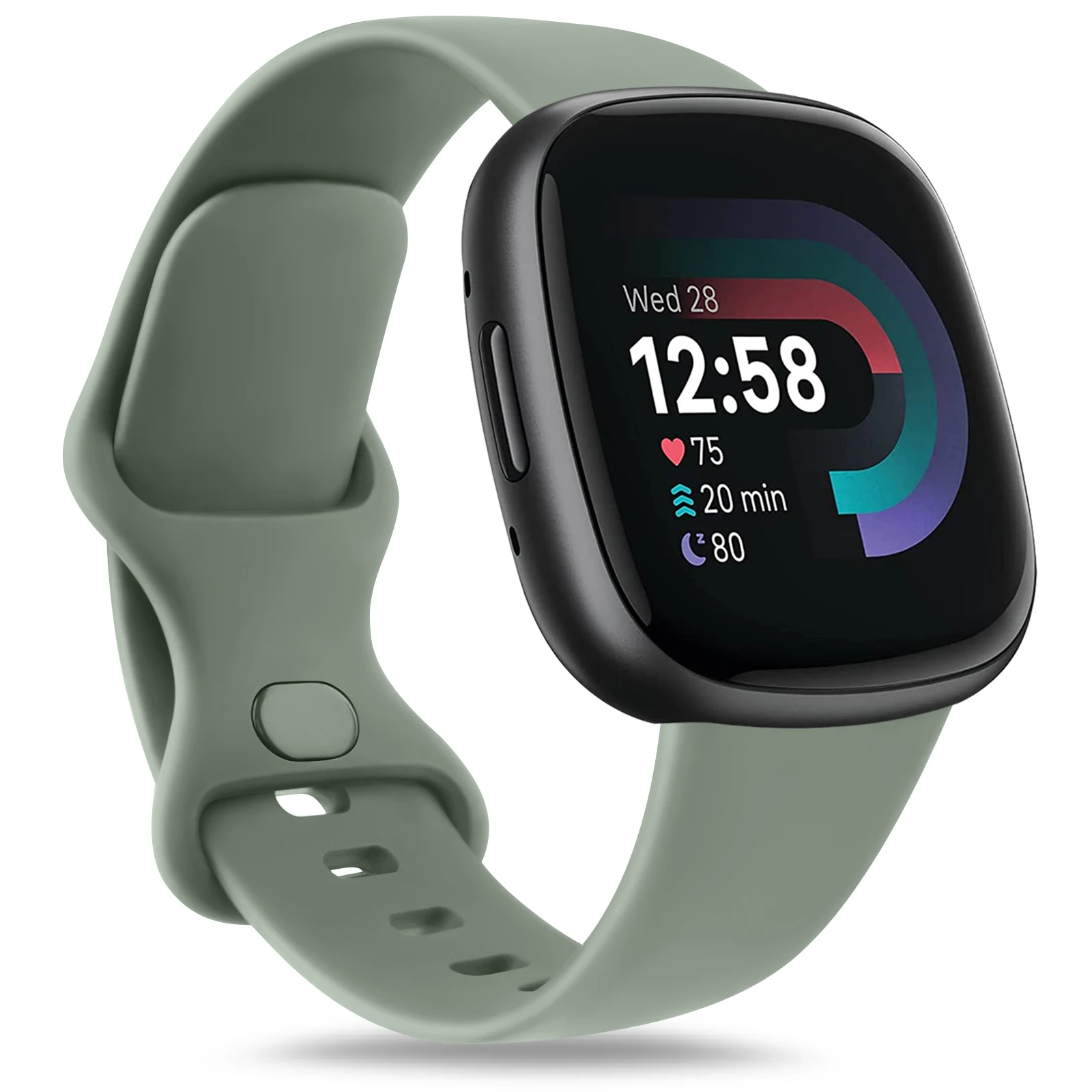 Durable Soft TPU Strap - Replacement Watchband Bracelet Accessory