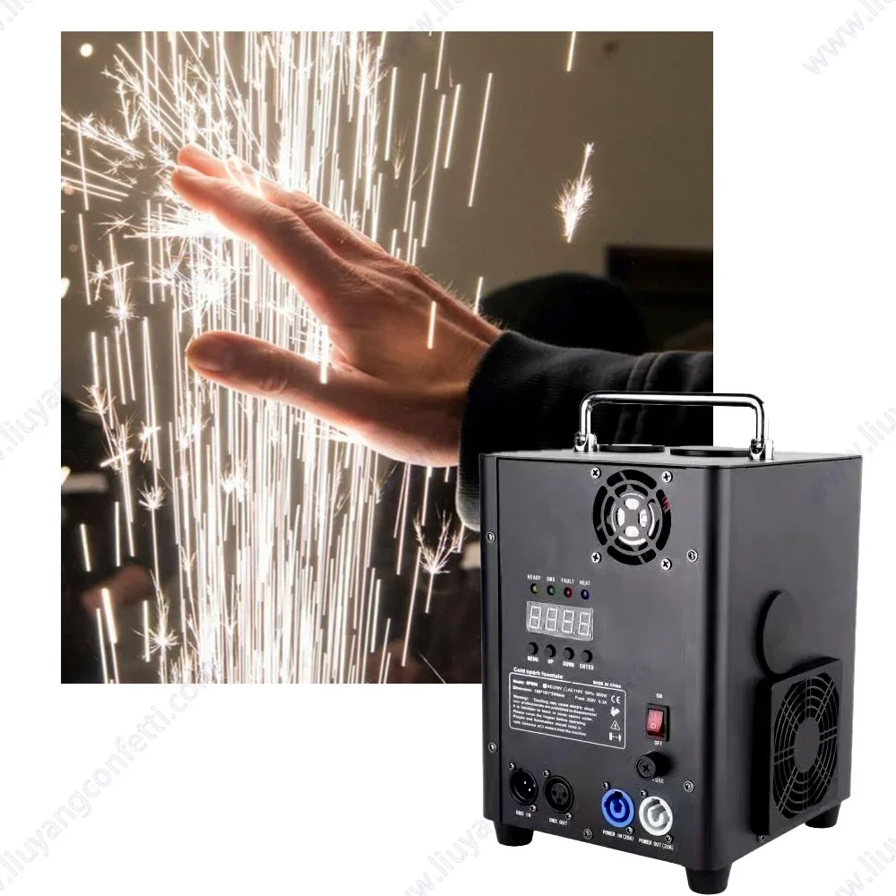 600W-DMX512-Cold-Spark-Fire-Machine-Sparkular-Wedding-Stage-Light ...
