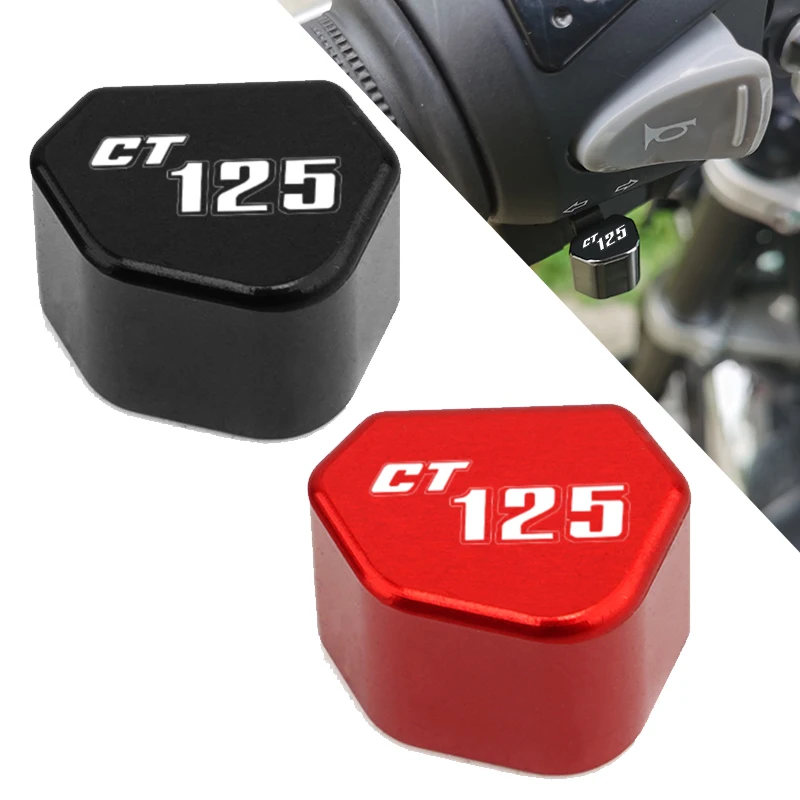

For HONDA CT125 CT 125 Hunter Cub Detachable Turn Signal Keycap New 7 Colors Motorcycle Aluminum Accessories Switch Button Cap